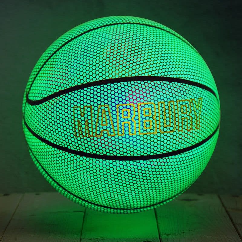image-Fluorescent green basketball