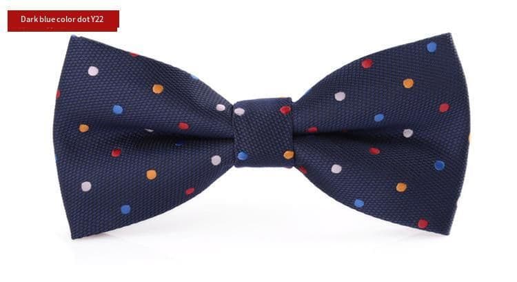 image-Bridegroom Bow Tie Trendy Men's British Formal Wear Wedding Bow Tie Wedding Bow Tie Men's Bow Tie