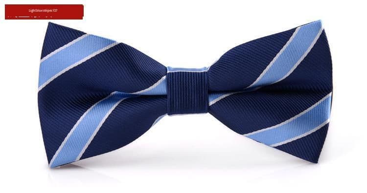 image-Bridegroom Bow Tie Trendy Men's British Formal Wear Wedding Bow Tie Wedding Bow Tie Men's Bow Tie