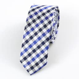 image-Formal Wear Korean Style Wedding Groom Best Man Casual Accessories Striped Dot Retro 5cm Glossy Hand Tie For Men