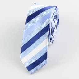 image-Formal Wear Korean Style Wedding Groom Best Man Casual Accessories Striped Dot Retro 5cm Glossy Hand Tie For Men
