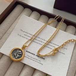 image-Natural Stone Pearl Necklace French Style