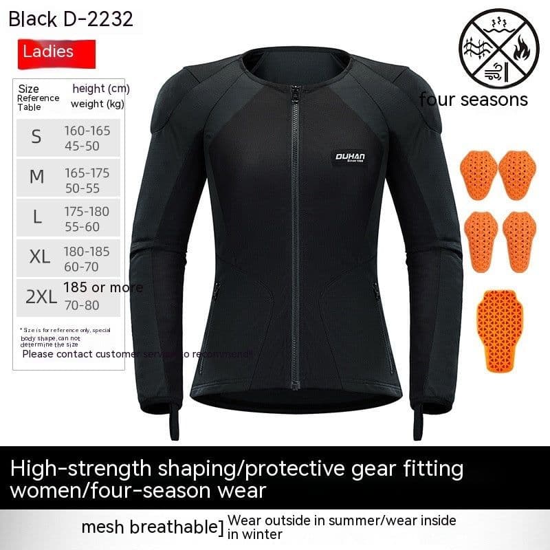 image-Tension Motorcycle Drop-resistant Protective Gear Summer Breathable Men And Women Cycling Clothing
