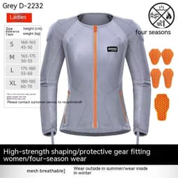 image-Tension Motorcycle Drop-resistant Protective Gear Summer Breathable Men And Women Cycling Clothing