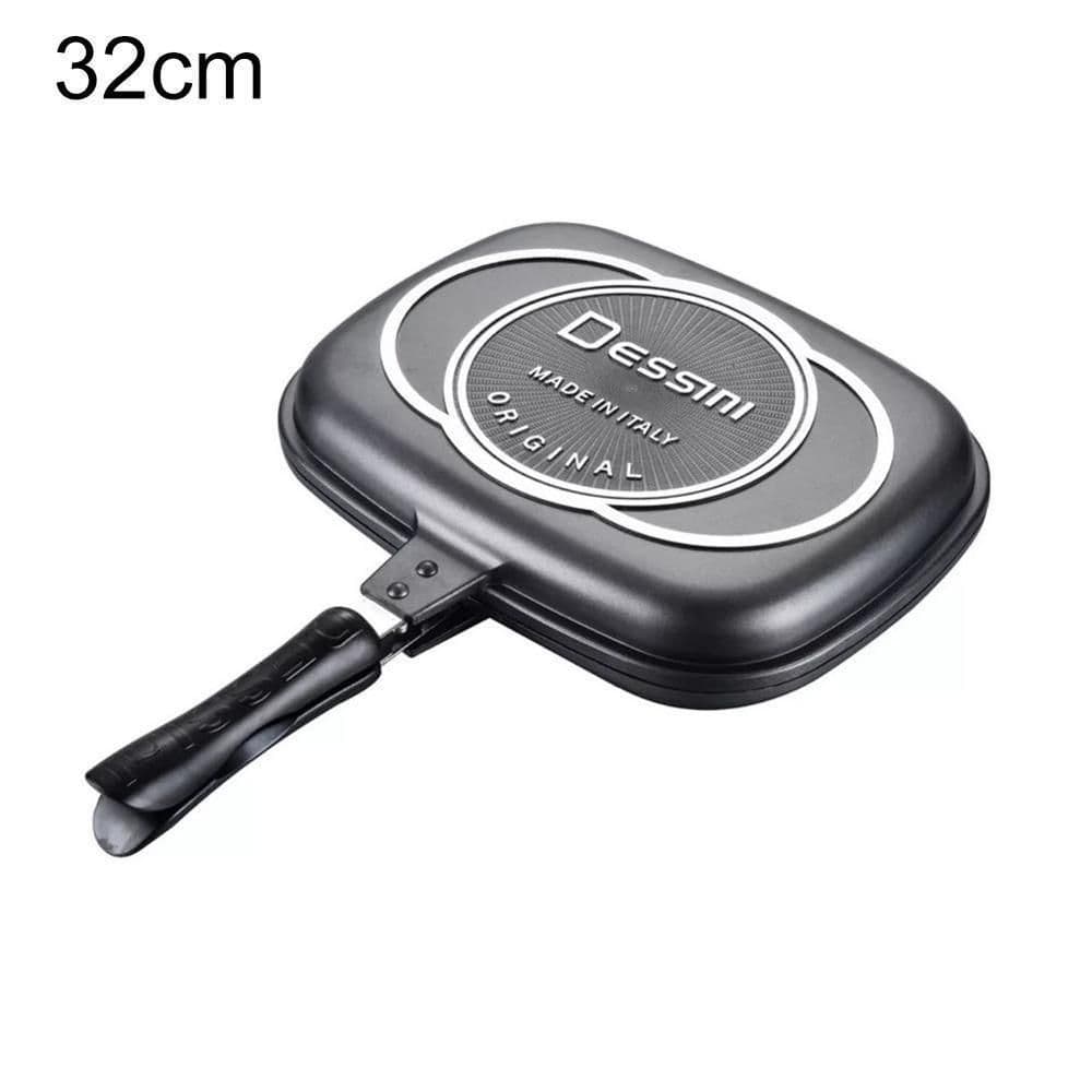 image-Double side frying pan non stick pan