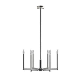 image-6-Light Contemporary Candelabra Styled Chandelier