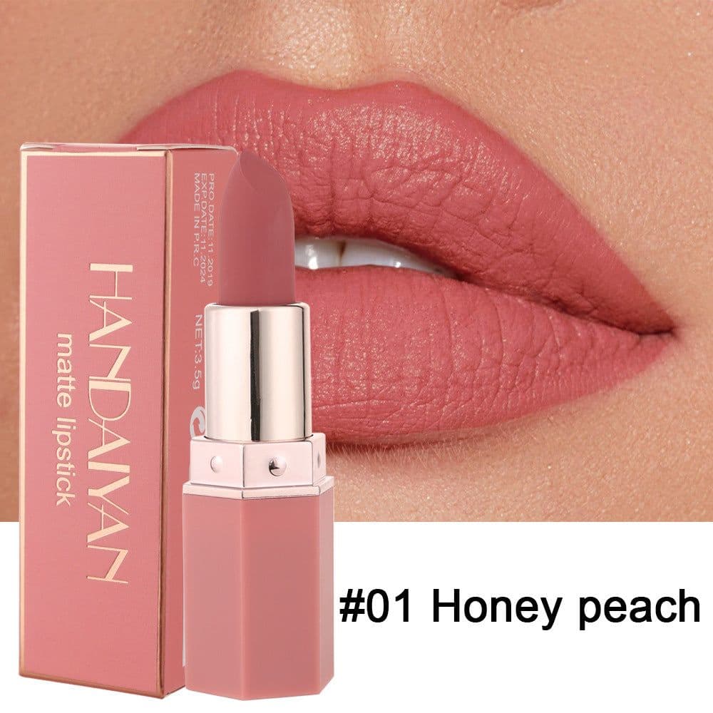 image-HANDAIYAN 6 Color Matte Lipstick Set