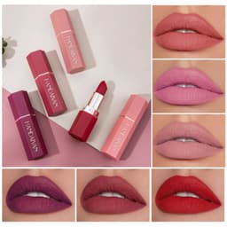 image-HANDAIYAN 6 Color Matte Lipstick Set