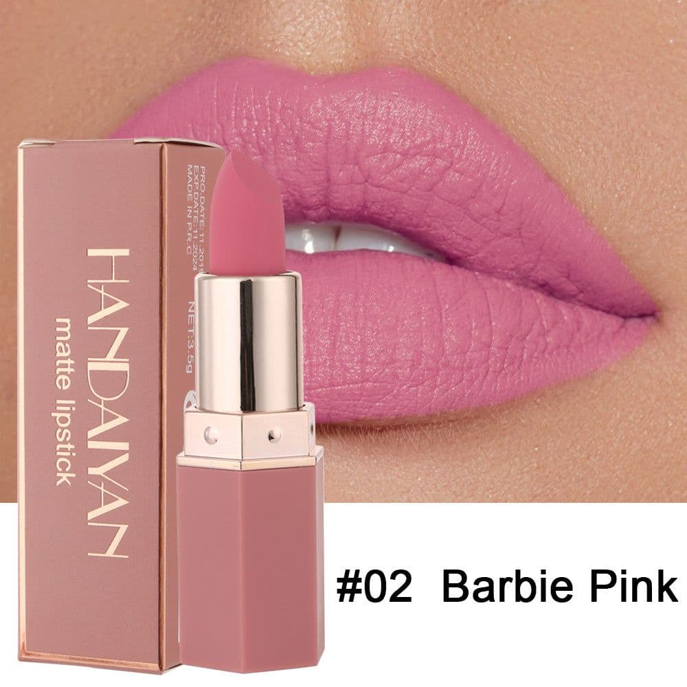 image-HANDAIYAN 6 Color Matte Lipstick Set