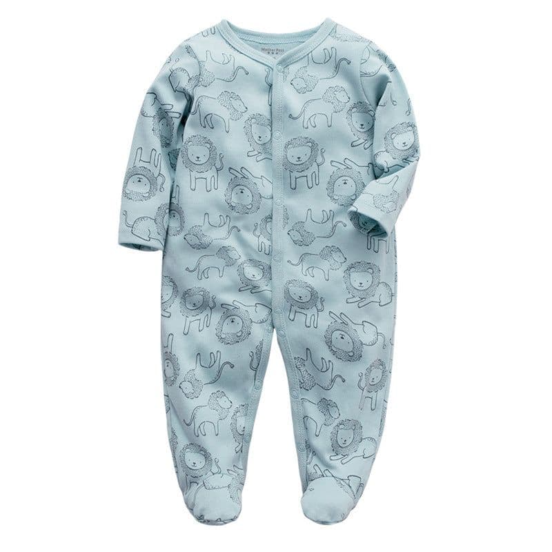 image-Baby Romper - Pink Long Sleeve Cotton 12M