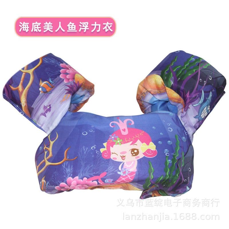 image-Children's swimming arm ring 2-6 years old baby learning swimming equipment floating ring water sleeve buoyancy vest life jacket