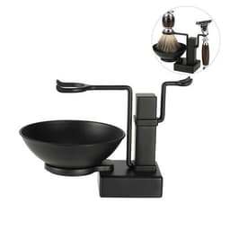 image-2 In 1 Shaving Holder Set Alloy Shaving Stand Soap Bowl