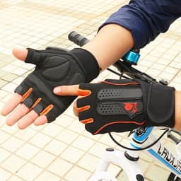 image-Fashion men's fitness gloves