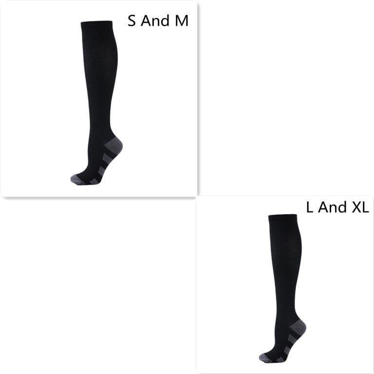 image-Athletic Socks Pressure Compression Socks Men And Women Socks For Running Compression Socks Compression Stockings