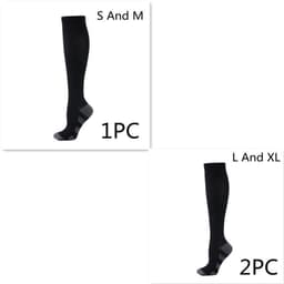 image-Athletic Socks Pressure Compression Socks Men And Women Socks For Running Compression Socks Compression Stockings