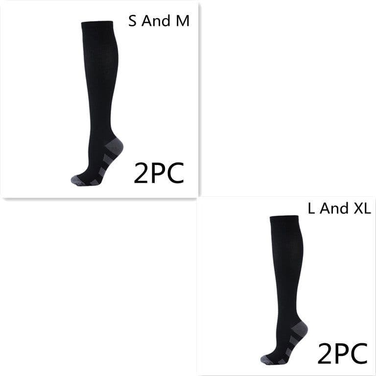 image-Athletic Socks Pressure Compression Socks Men And Women Socks For Running Compression Socks Compression Stockings