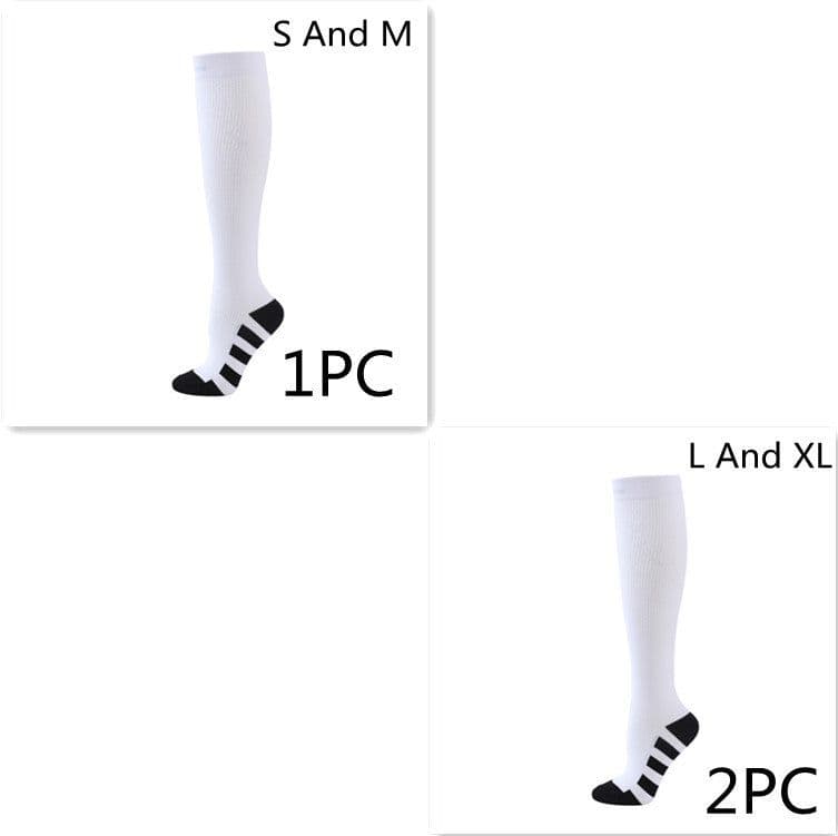 image-Athletic Socks Pressure Compression Socks Men And Women Socks For Running Compression Socks Compression Stockings