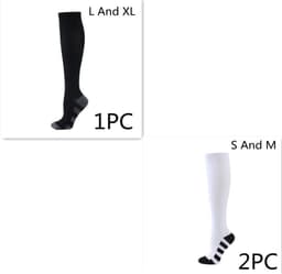 image-Athletic Socks Pressure Compression Socks Men And Women Socks For Running Compression Socks Compression Stockings