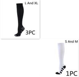 image-Athletic Socks Pressure Compression Socks Men And Women Socks For Running Compression Socks Compression Stockings