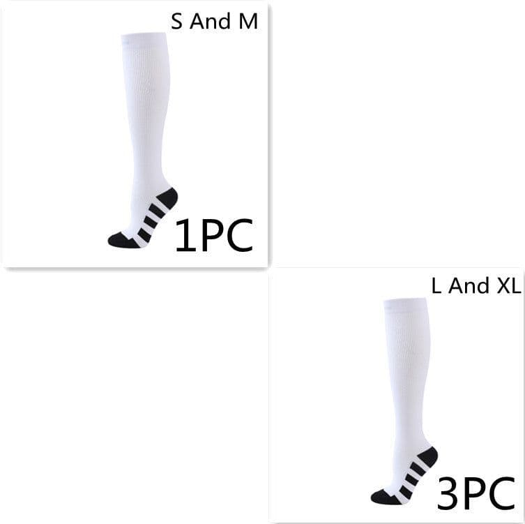 image-Athletic Socks Pressure Compression Socks Men And Women Socks For Running Compression Socks Compression Stockings