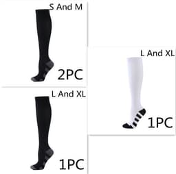 image-Athletic Socks Pressure Compression Socks Men And Women Socks For Running Compression Socks Compression Stockings