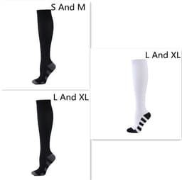 image-Athletic Socks Pressure Compression Socks Men And Women Socks For Running Compression Socks Compression Stockings