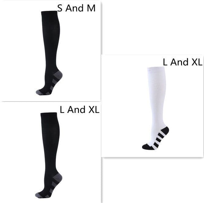 image-Athletic Socks Pressure Compression Socks Men And Women Socks For Running Compression Socks Compression Stockings