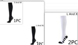 image-Athletic Socks Pressure Compression Socks Men And Women Socks For Running Compression Socks Compression Stockings