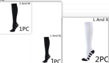 image-Athletic Socks Pressure Compression Socks Men And Women Socks For Running Compression Socks Compression Stockings