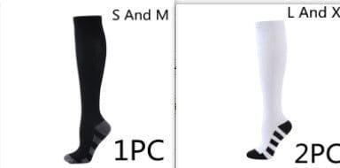 image-Athletic Socks Pressure Compression Socks Men And Women Socks For Running Compression Socks Compression Stockings