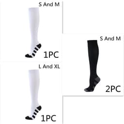 image-Athletic Socks Pressure Compression Socks Men And Women Socks For Running Compression Socks Compression Stockings