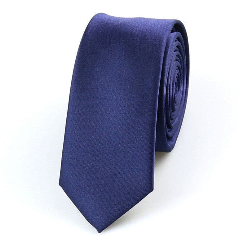 image-Formal Wear Korean Style Wedding Groom Best Man Casual Accessories Striped Dot Retro 5cm Glossy Hand Tie For Men