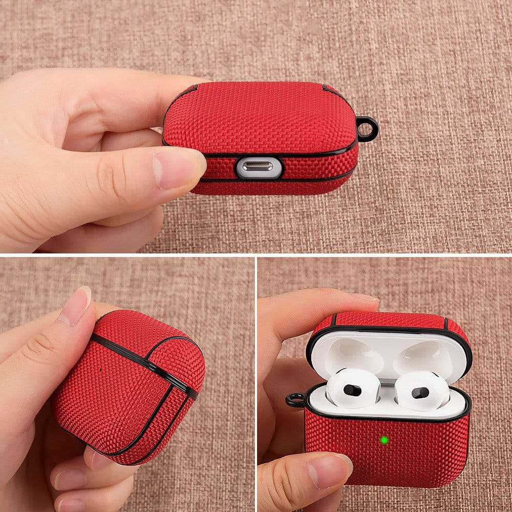 image-Waterproof Nylon Cloth Pro Bluetooth Earbuds Case Drop-resistant Protective Cover