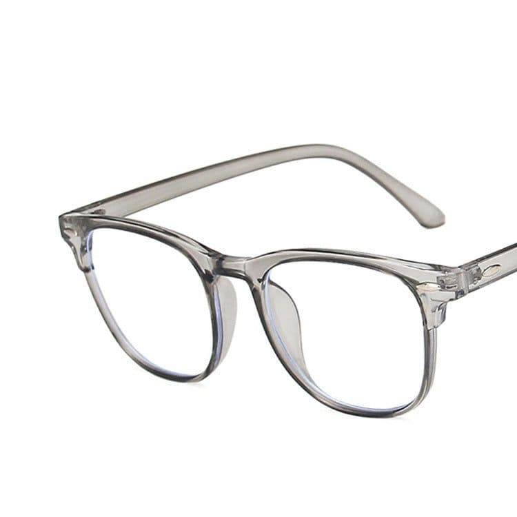 image-Retro Rivet Internet-famous Color Thin Anti-blue Light Glasses For Men And Women