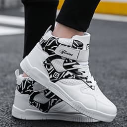 image-High-top Large Size Casual Sneakers Men's Men Autumn And Winter Men's