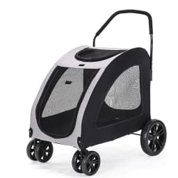 image-Pet Stroller Medium To Large Dogs Elderly Dog Disabled Walking Cat Out Lightweight Portable Foldable Dog Walking Car