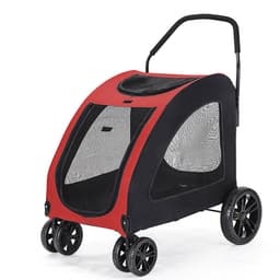 image-Pet Stroller Medium To Large Dogs Elderly Dog Disabled Walking Cat Out Lightweight Portable Foldable Dog Walking Car