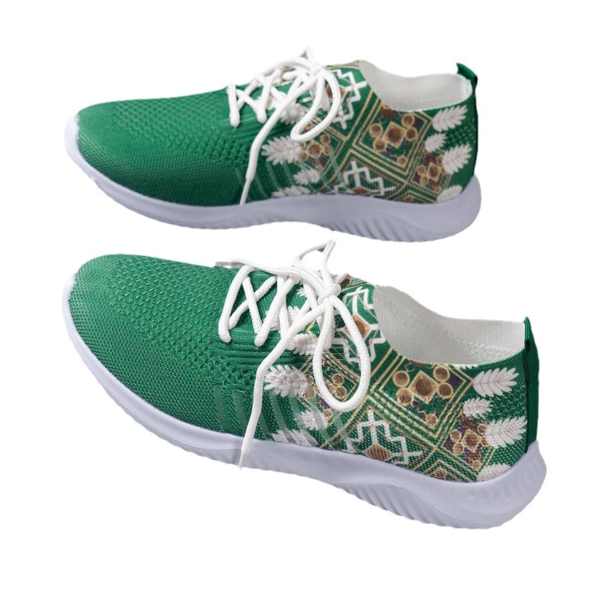 image-Summer New Flying Woven Stylish Flat Shoes Women