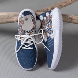 image-Summer New Flying Woven Stylish Flat Shoes Women