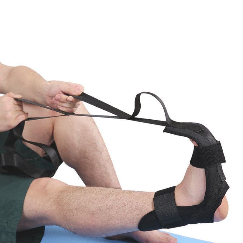 image-Yoga Stretcher Auxiliary Ligament Stretcher One-word Horse Stretching Rally Band Training Band Yoga Rope Fitness Rally