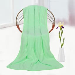 image-Microfiber Absorbent Bath Towel Household And Face Wash Towel Face Towel Bear Embossed Bath Towel