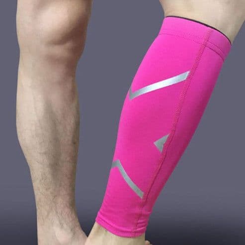 image-Basketball Football Compression Leg Sleeve Calf Support High Elastic Running Legs Warmers Shin Guard Cycling Leg Warmers