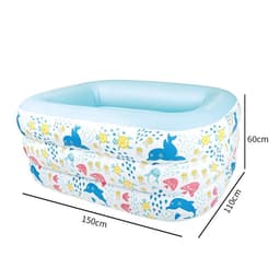 image-Children's Inflatable Pool Baby Swimming Paddling Pool