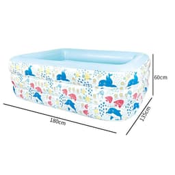 image-Children's Inflatable Pool Baby Swimming Paddling Pool