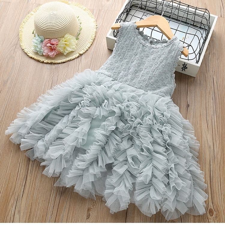 image-Autumn And Winter Explosions Hollow Children's Skirt Lace Long-sleeved Girls White Princess Dress Irregular Dress