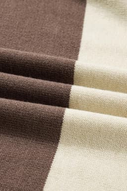 image-Harper Colorblock Drop Shoulder Sweater - Loose Fit Ribbed Edge