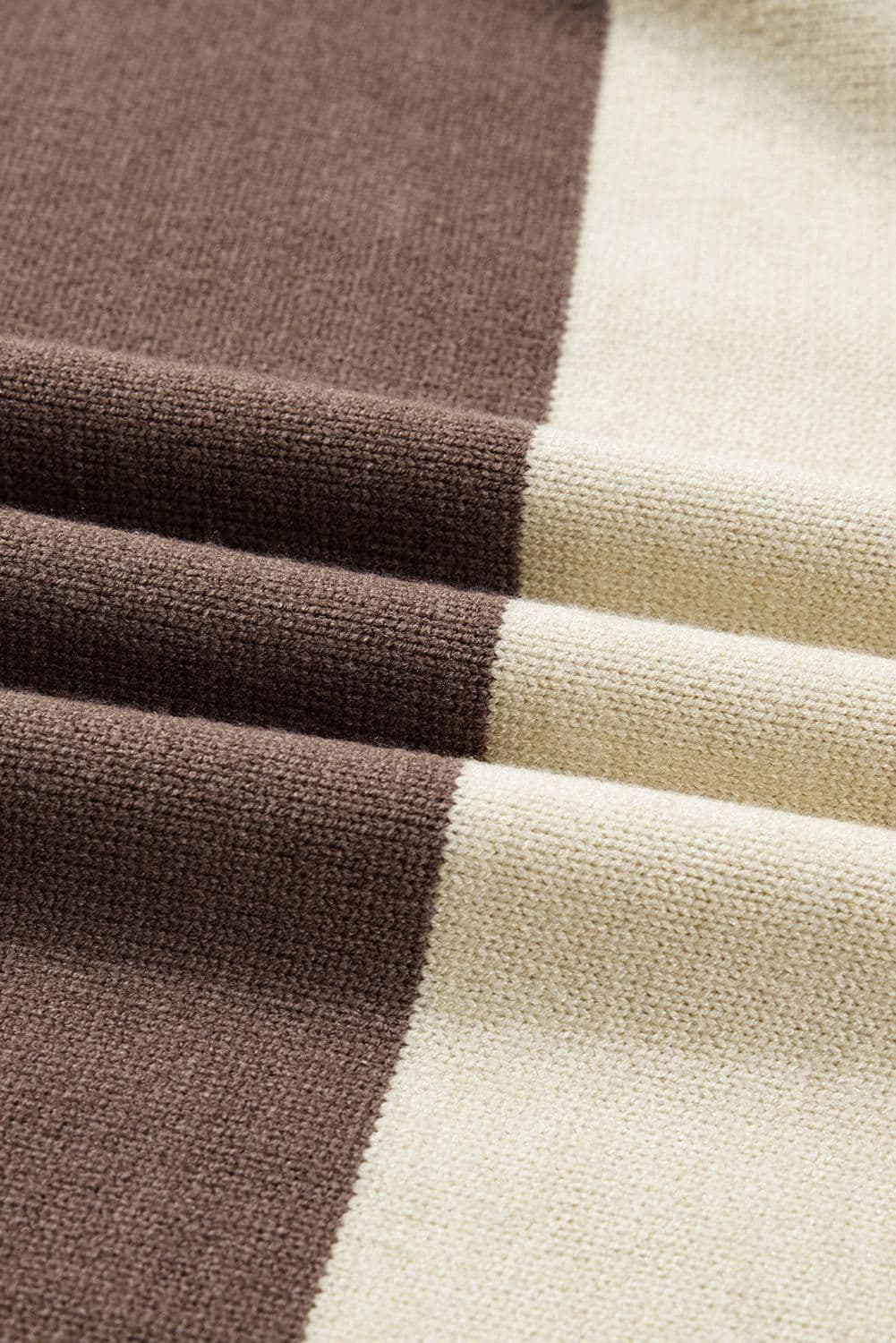 image-Harper Colorblock Drop Shoulder Sweater - Loose Fit Ribbed Edge