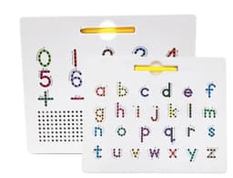 image-Qihui Double-Sided Magnetic Drawing Board - Lowercase