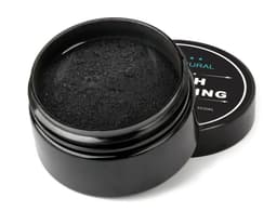 image-Coconut Activated Carbon Black Tooth Whitening Powder