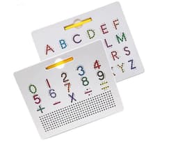 image-Qihui Double-Sided Magnetic Drawing Board - Lowercase